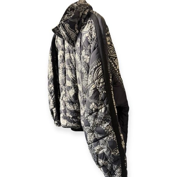 Free People Pippa Packable Bandana Puffer Jacket Coat - Picture 3 of 7